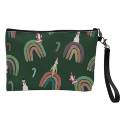Cosmetic Bag, A Christmas Rainbow By Sarah Leeves