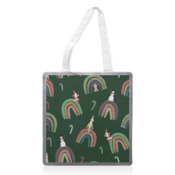Tote Bags, A Christmas Rainbow By Sarah Leeves