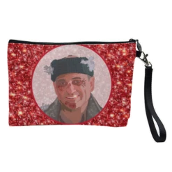 Cosmetic Bag, ALONE AT CHRISTMAS By Wallace Elizabeth