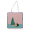 Tote Bags, Cat And Dog Christmas Couple By Giddy Kipper