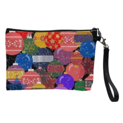 Cosmetic Bag, Christmas Baubles By Riad Mannan