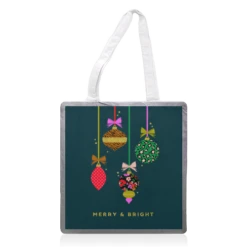 Tote Bags, CHRISTMAS BAUBLES By PEARL & CLOVER