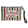 Cosmetic Bag, Christmas Cheer Pattern By The Girl Next Draw