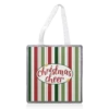 Tote Bags, Christmas Cheer Pattern By The Girl Next Draw