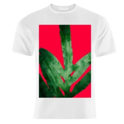 T-shirts, Christmas Fern Dressed In Red By Alicia Noelle Jones