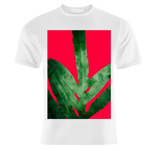 T-shirts, Christmas Fern Dressed In Red By Alicia Noelle Jones 1 T-shirts, Christmas Fern Dressed In Red By Alicia Noelle Jones