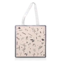 Tote Bags, Christmas In Nature (Colourless) By Pink And Pip