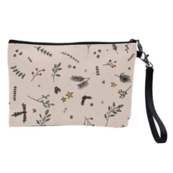 Cosmetic Bag, Christmas In Nature By Pink And Pip