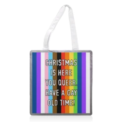 Tote Bags, Christmas Is Here You Queer! By Adam Regester