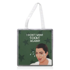 Tote Bags, Christmas: Kim K Ugly Crying By Giddy Kipper