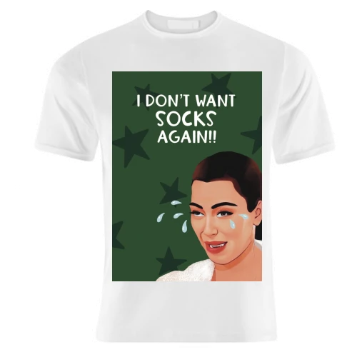 T-shirts, Christmas: Kim K Ugly Crying By Giddy Kipper 1 T-shirts, Christmas: Kim K Ugly Crying By Giddy Kipper