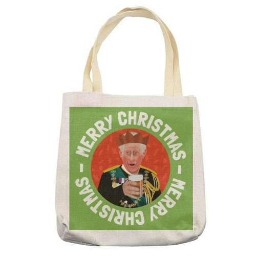 Tote Bags, Christmas King Charles Bold Illustration Giftware By AbiGoLucky 2 Tote Bags, Christmas King Charles Bold Illustration Giftware By AbiGoLucky - Image 2