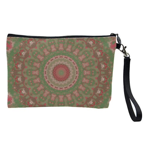 Cosmetic Bag, Christmas Mandala By Kaleiope Studio 1 Cosmetic Bag, Christmas Mandala By Kaleiope Studio