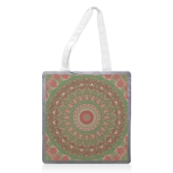 Tote Bags, Christmas Mandala By Kaleiope Studio