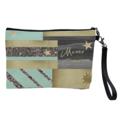 Cosmetic Bag, Christmas Present Glam #1 #xmas #decor #art By Anita Bella Jantz