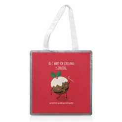 Tote Bags, Christmas Pudding By Mandy Kippax