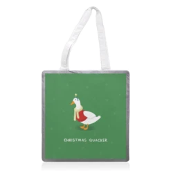 Tote Bags, Christmas Quacker By Sydney Jo Designs
