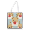 Tote Bags, Christmas Reindeer By Cheryl Boland