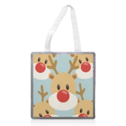Tote Bags, Christmas Reindeer By Cheryl Boland