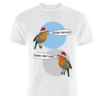 T-shirts, Christmas Robin Seasons Tweetings Collection By Catherine Critchley.