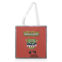 Tote Bags, Christmas Sprout Twisted Farter Starter By Giddy Kipper