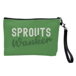 Cosmetic Bag, Christmas Sprouts Wanker By Giddy Kipper