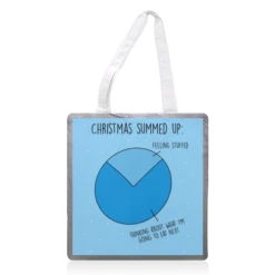 Tote Bags, Christmas Summed Up By Pink And Pip