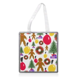 Tote Bags, Christmas Time By Natalie North