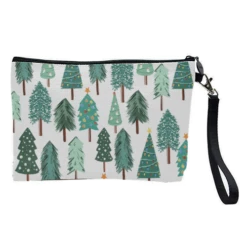 Cosmetic Bag, Christmas Tree By Mukta Lata Barua