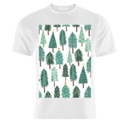 T-shirts, Christmas Tree By Mukta Lata Barua