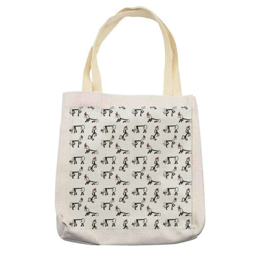 Tote Bags, Christmas Unicorns By Lu Orcheston Findlay 2 Tote Bags, Christmas Unicorns By Lu Orcheston Findlay - Image 2