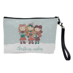 Cosmetic Bag, Christmas Wishes By Cheryl Boland