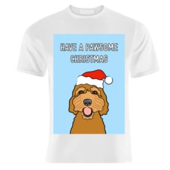 T-shirts, Cockapoo Pawsome Christmas By Adam Regester