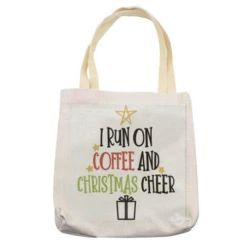 Christmas Store -Christmas Store coffee and christmas cheer printed tote bag by cheryl boland totebaglinen 62efce87f32ec7.61616195