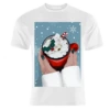 T-shirts, Cosy Christmas Fall Hot Chocolate Print By The Girl Next Draw