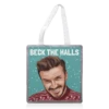 Tote Bags, David Beckham Christmas Beck The Halls By AbiGoLucky