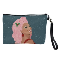Cosmetic Bag, Drag Race Christmas By Rock And Rose Creative