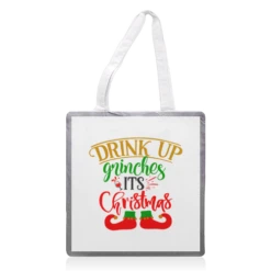 Tote Bags, Drink Up Grinches It's Christmas By Haris Kavalla