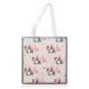 Tote Bags, Fa La La La Christmas Pattern By The Girl Next Draw