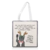 Tote Bags, Frenchie Dog Christmas Rhyme Cute Design Dog Themed By Lisa Wardle