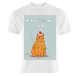 T-shirts, Ginger Cat Mum Christmas By Adam Regester