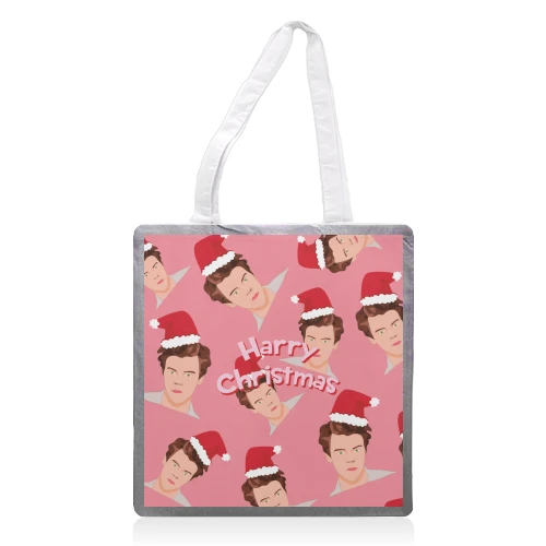 Tote Bags, Harry Christmas By Laura Lonsdale 1 Tote Bags, Harry Christmas By Laura Lonsdale