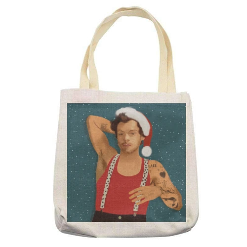 Tote Bags, Harry Little Christmas By AbiGoLucky 2 Tote Bags, Harry Little Christmas By AbiGoLucky - Image 2