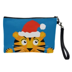 Cosmetic Bag, Have A Roar-some Christmas! By Adam Regester