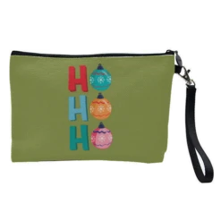 Cosmetic Bag, Ho Ho Ho Merry Christmas By Laura Lonsdale