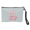 Cosmetic Bag, Ho Ho Hope #positivevibes #Pink #Christmas By Dominique Vari