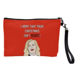 Cosmetic Bag, I Hope That Your Christmas Isn't Schitt! By Adam Regester
