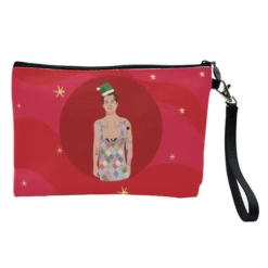 Cosmetic Bag, It's Christmas Celebrate In Style By Laura Lonsdale