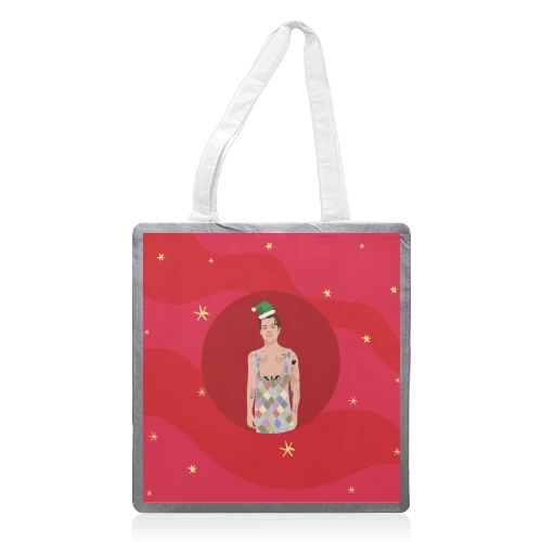 Tote Bags, It's Christmas Celebrate In Style By Laura Lonsdale 1 Tote Bags, It's Christmas Celebrate In Style By Laura Lonsdale
