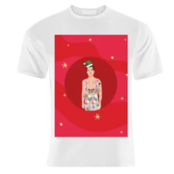 T-shirts, It's Christmas Celebrate In Style By Laura Lonsdale